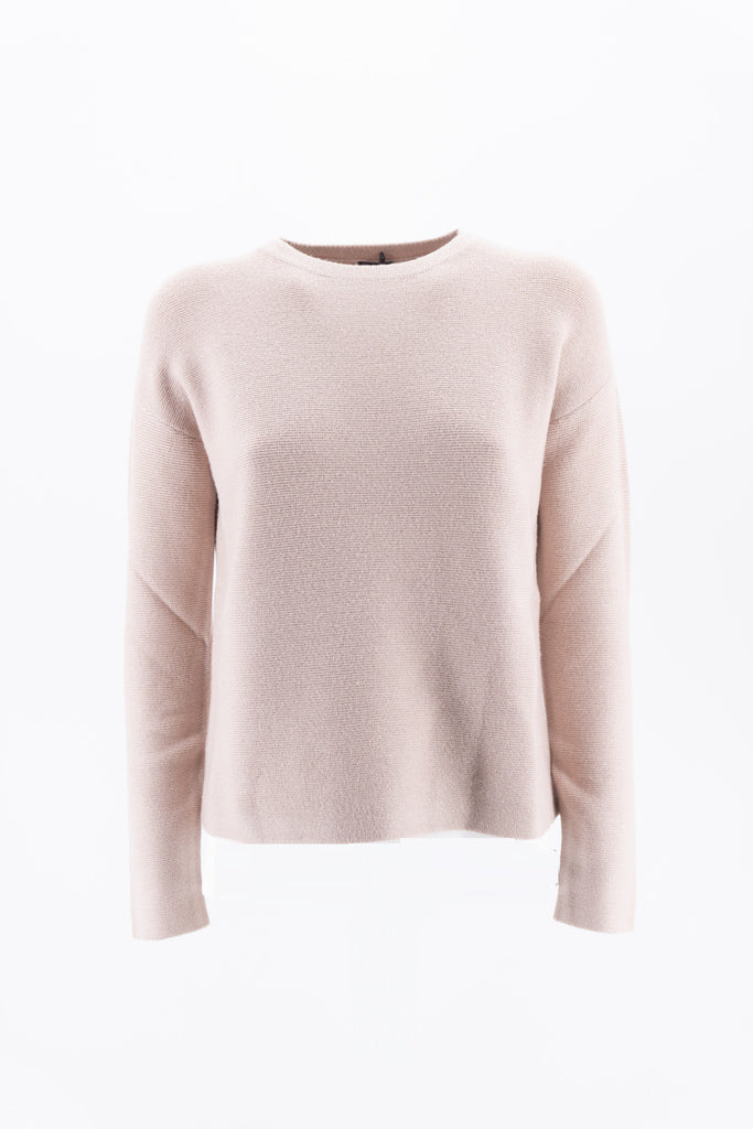 Maglia Girocollo / Rosa - Ideal Moda