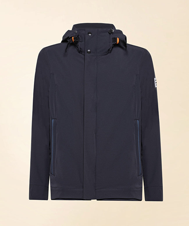 Utility jacket anti-vento / Blu - Ideal Moda