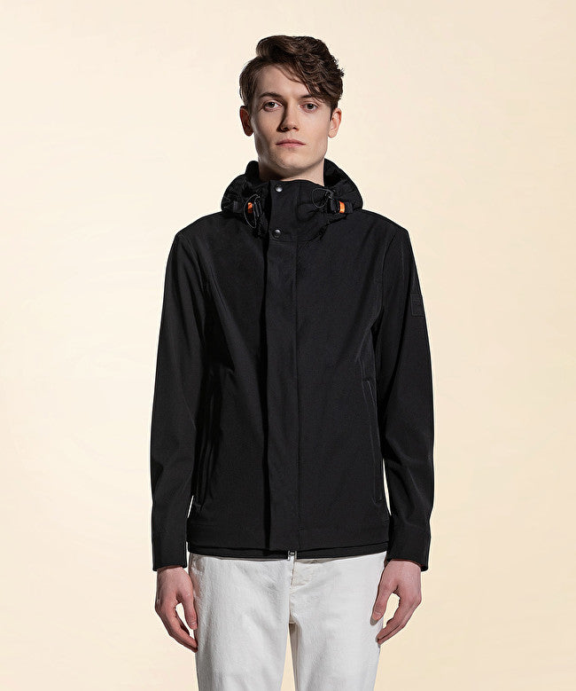 Utility jacket anti-vento / Nero - Ideal Moda