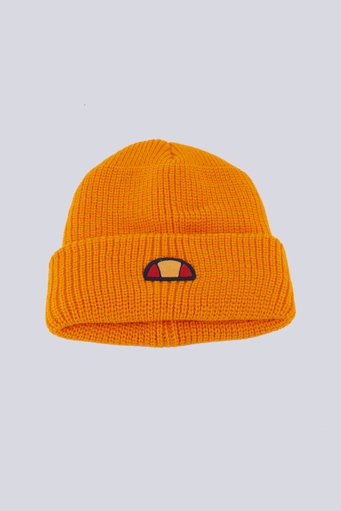 Cappello con Logo Cucito / Arancione - Ideal Moda