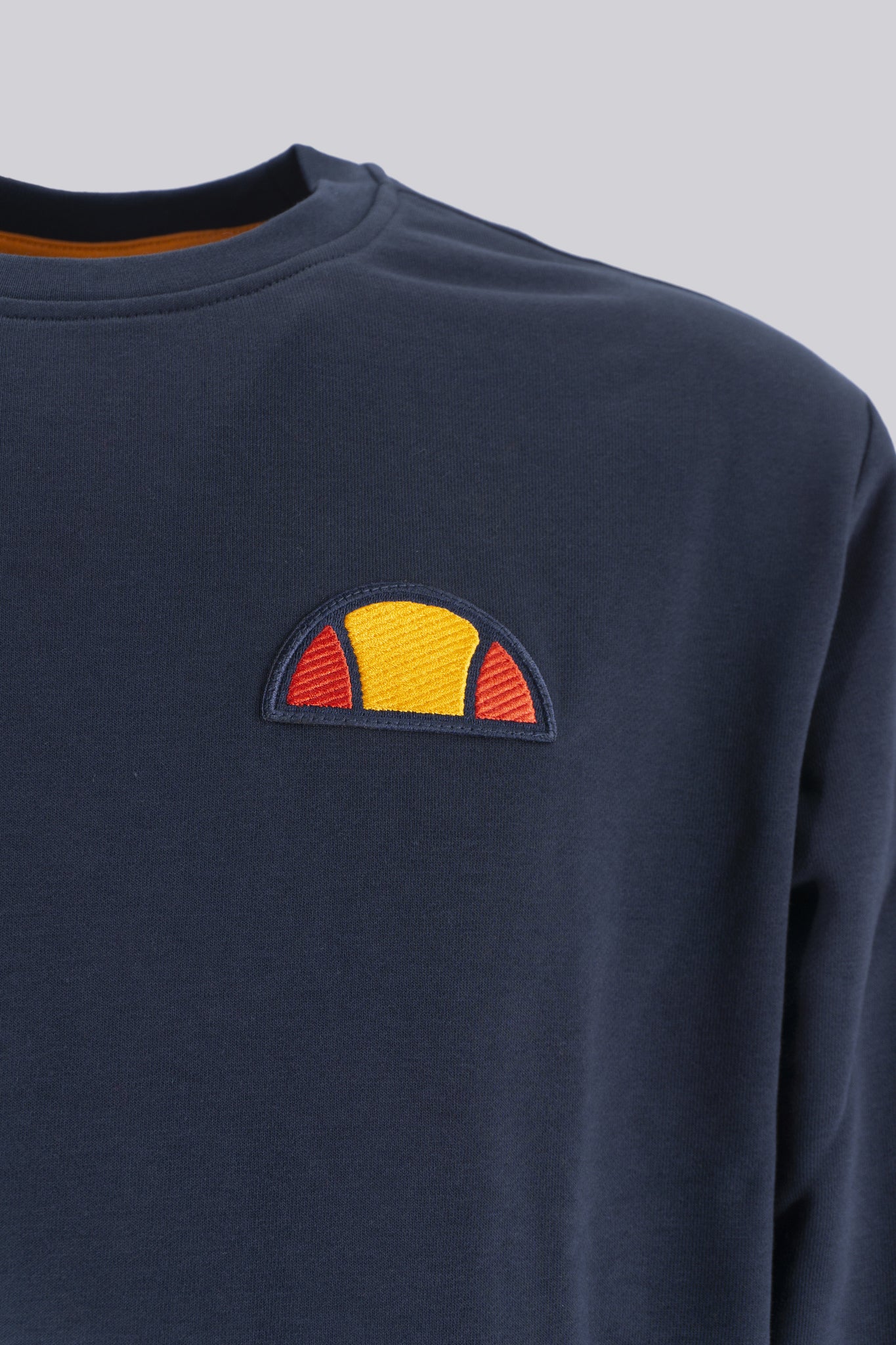 Felpa Girocollo con Logo / Blu - Ideal Moda