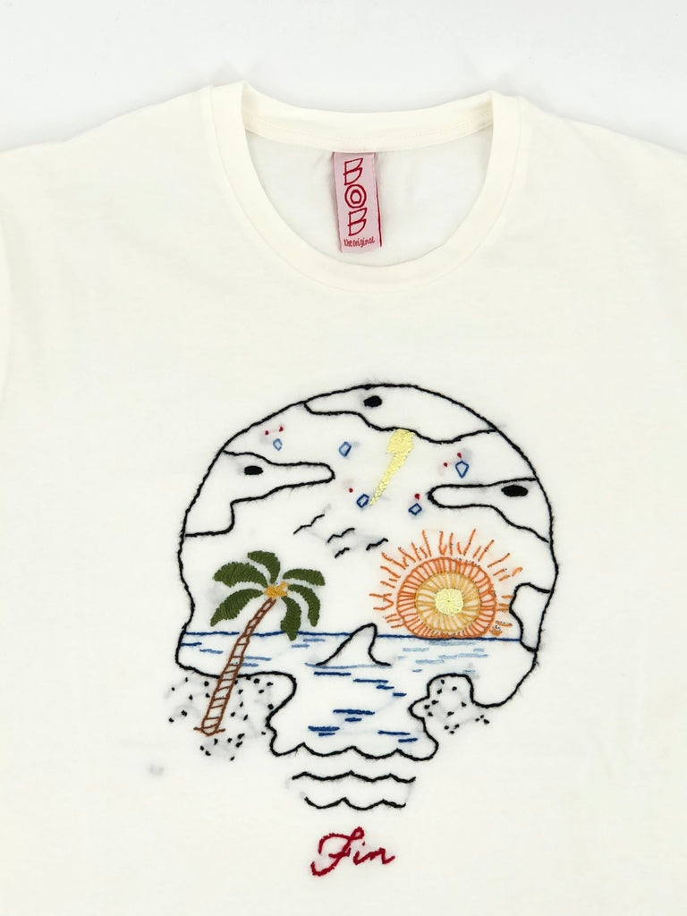 T-Shirt Bob / Bianco - Ideal Moda