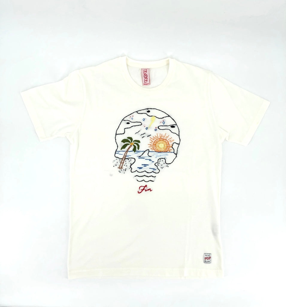 T-Shirt Bob / Bianco - Ideal Moda