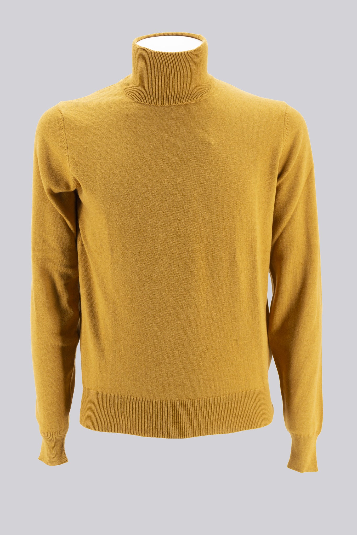 Maglia Tricot Cotone e Lana / Giallo - Ideal Moda