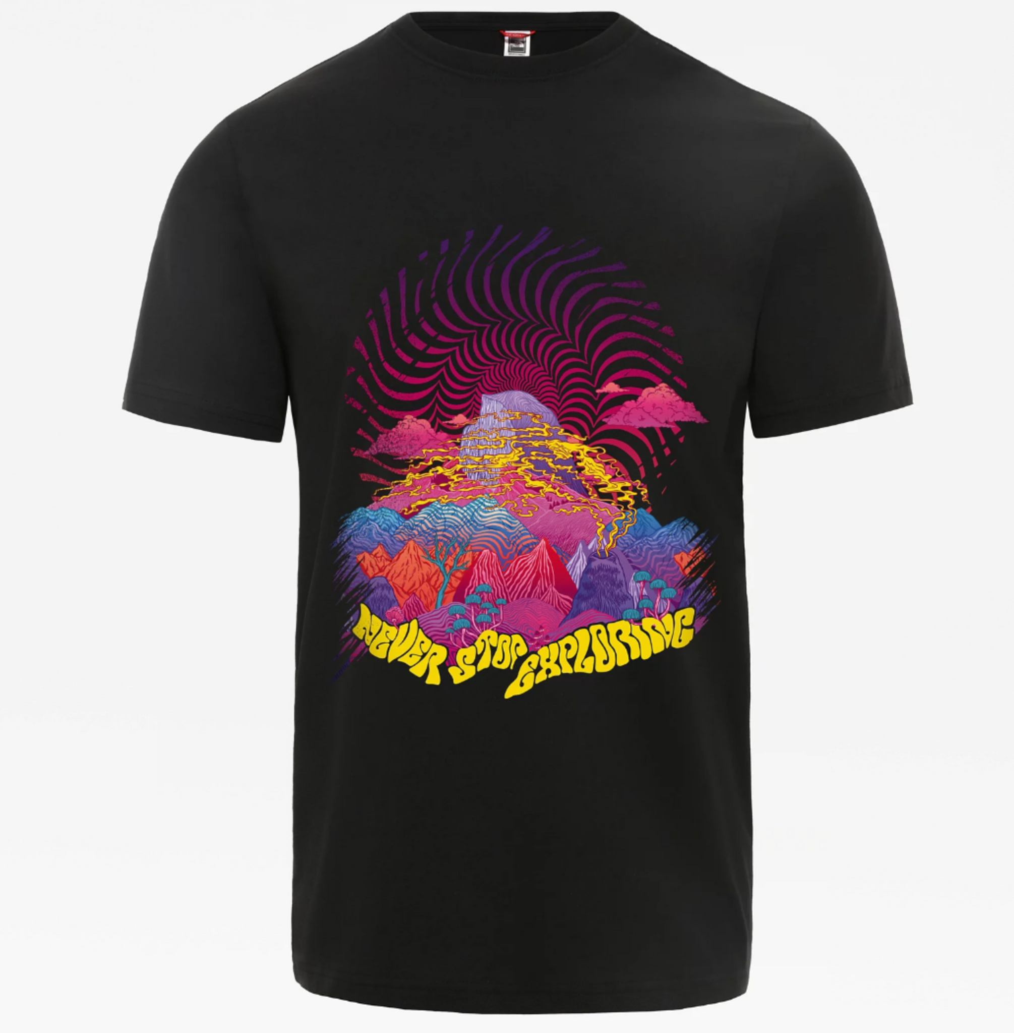 T-shirt Uomo Graphic Tee / Nero - Ideal Moda