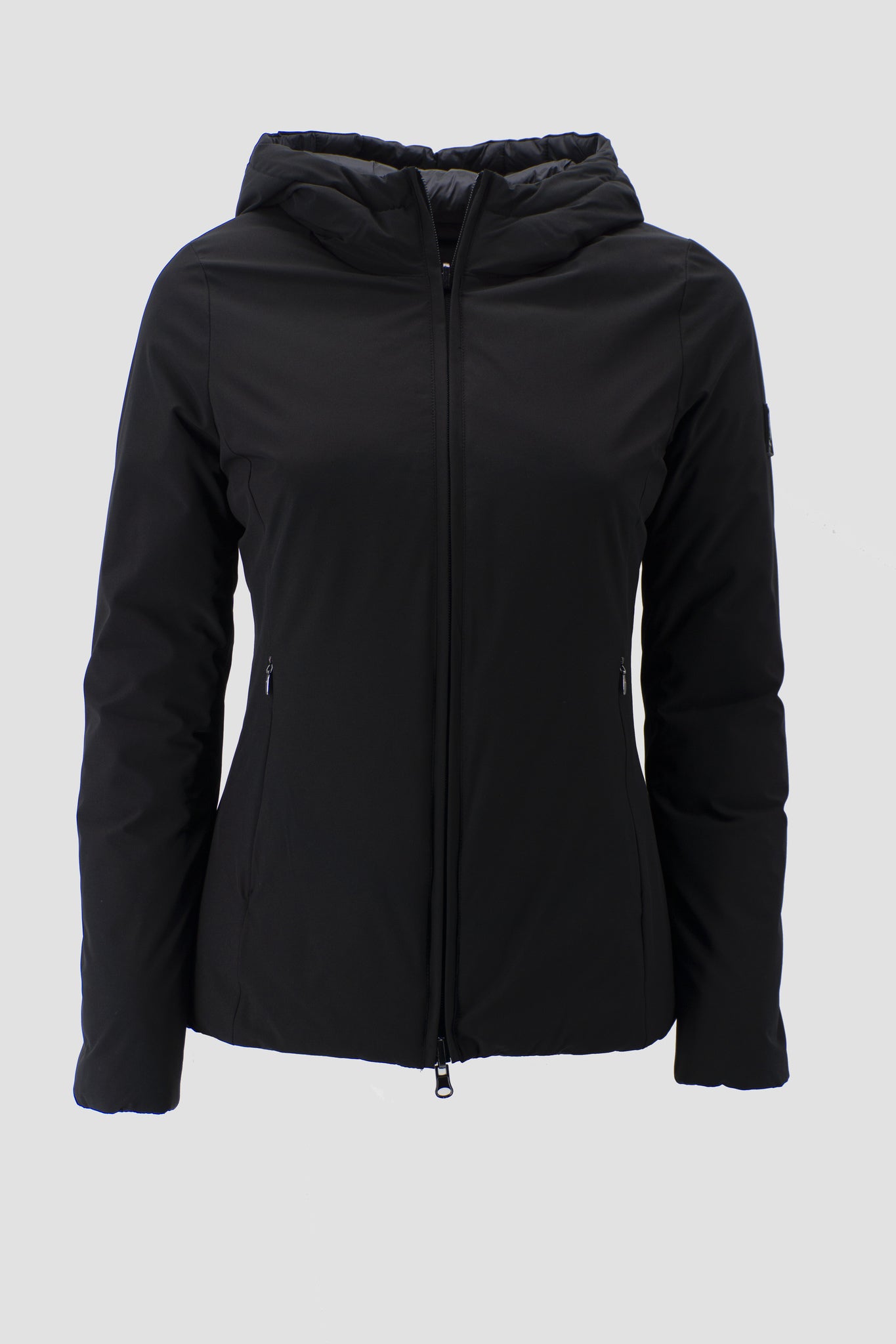 Piumino Corto Reversibile / Nero - Ideal Moda