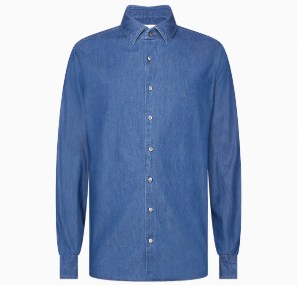 Camicia di jeans slim / Jeans - Ideal Moda