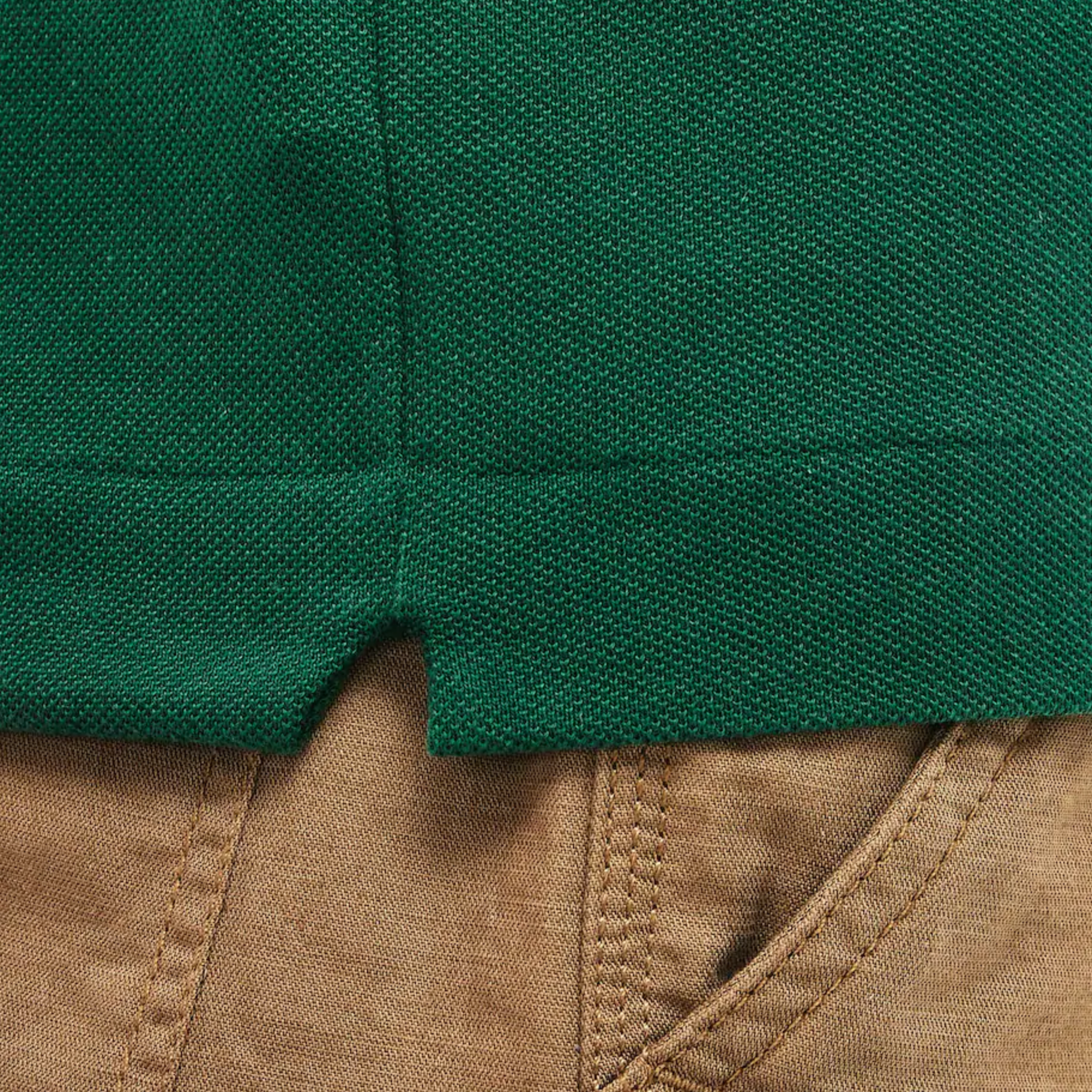 Polo Lacoste Classic Fit L.12.12 di taglio classico in petit piqué / Verde - Ideal Moda