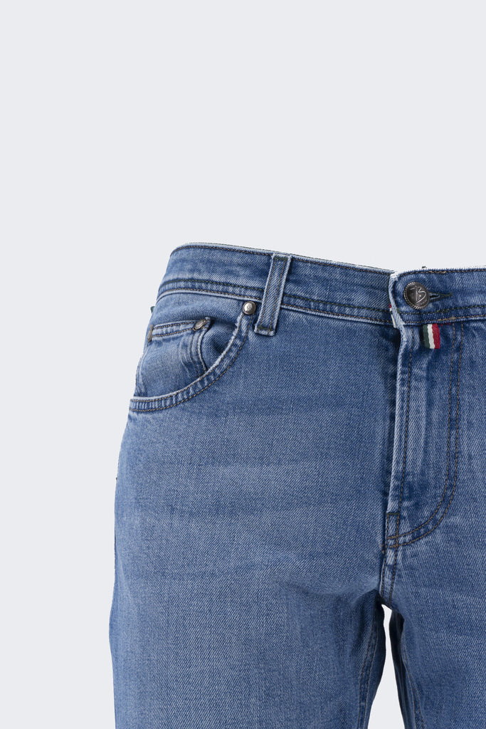 Jeans Denim 5 Tasche / Jeans - Ideal Moda