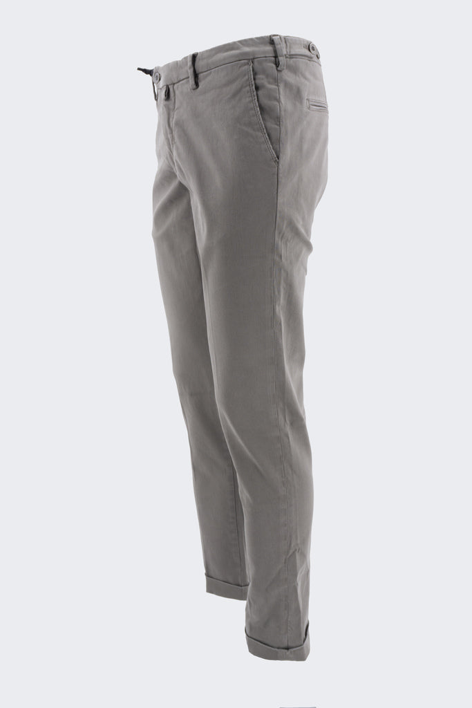 Pantalone Chino in Cotone / Beige - Ideal Moda