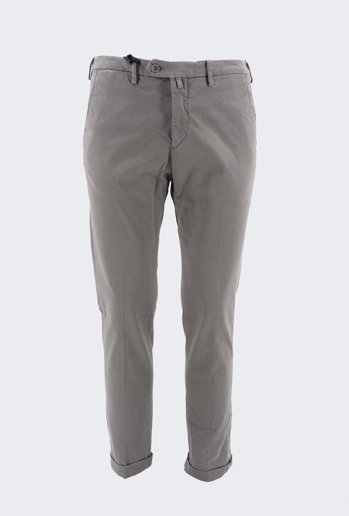 Pantalone Chino in Cotone / Beige - Ideal Moda