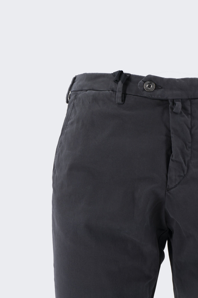 Pantalone Chino in Cotone / Grigio - Ideal Moda