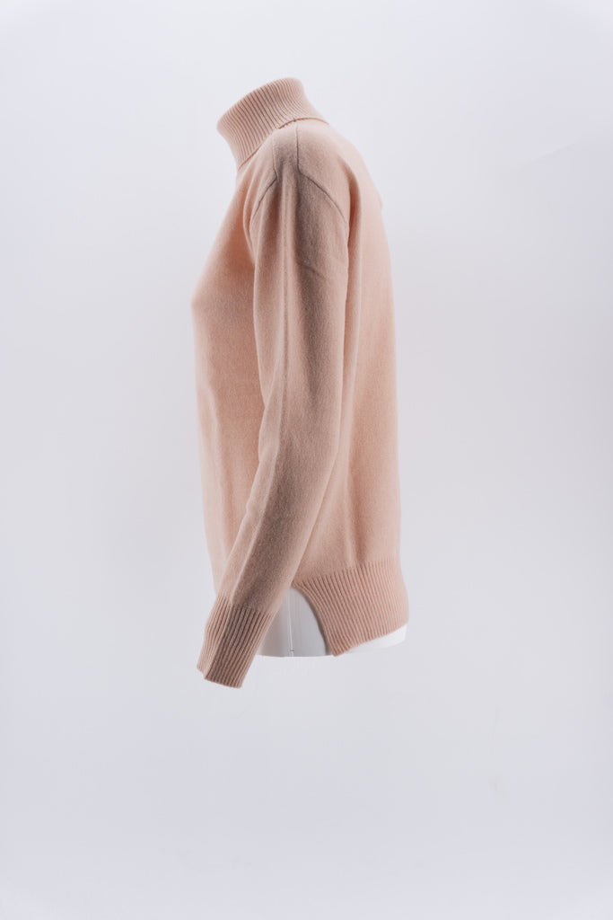 Maglia a Collo Alto / Rosa - Ideal Moda