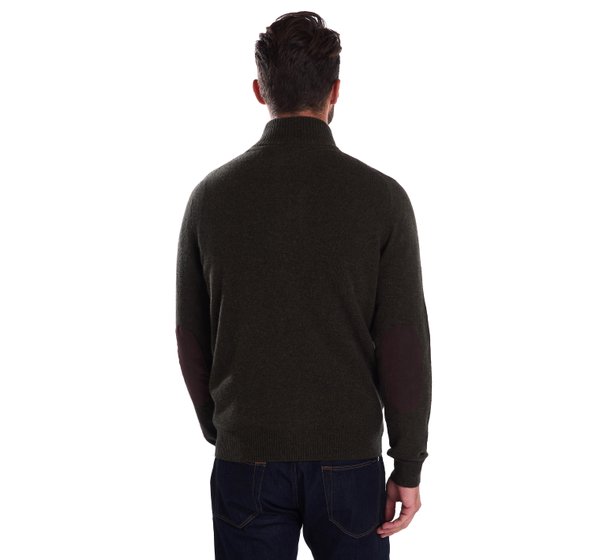 Maglione con Cerniera Lampo / Verde - Ideal Moda