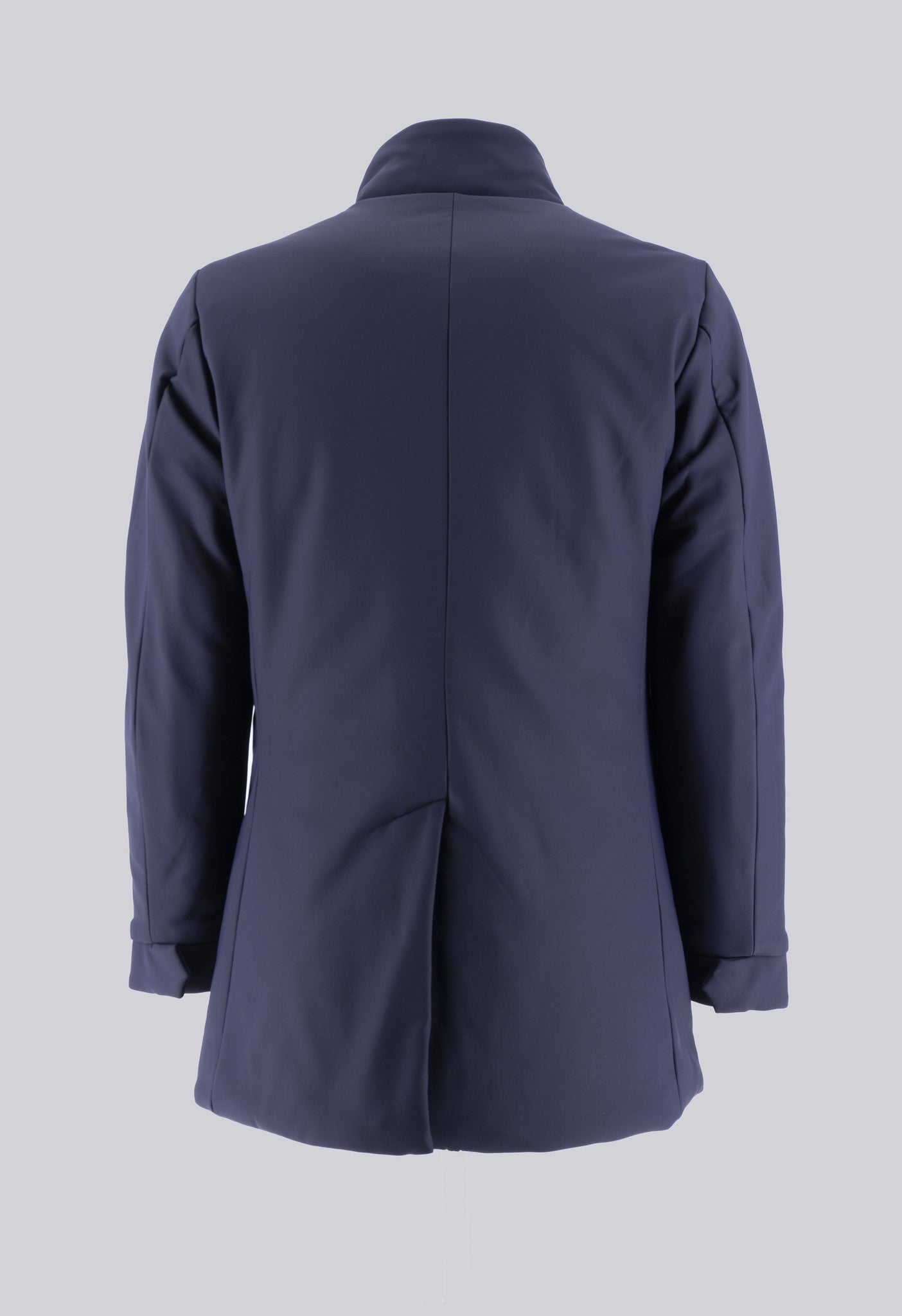 Giubbotto con Collo in Nylon / Blu - Ideal Moda