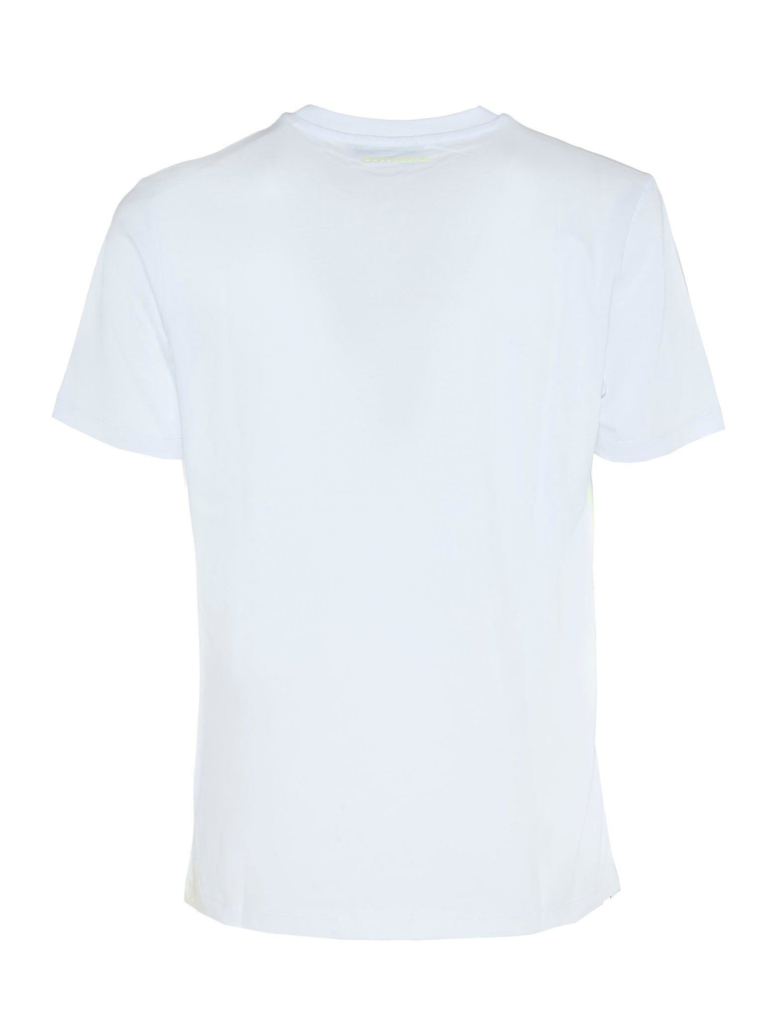 T-shirt bianca in cotone con stampa / Bianco - Ideal Moda
