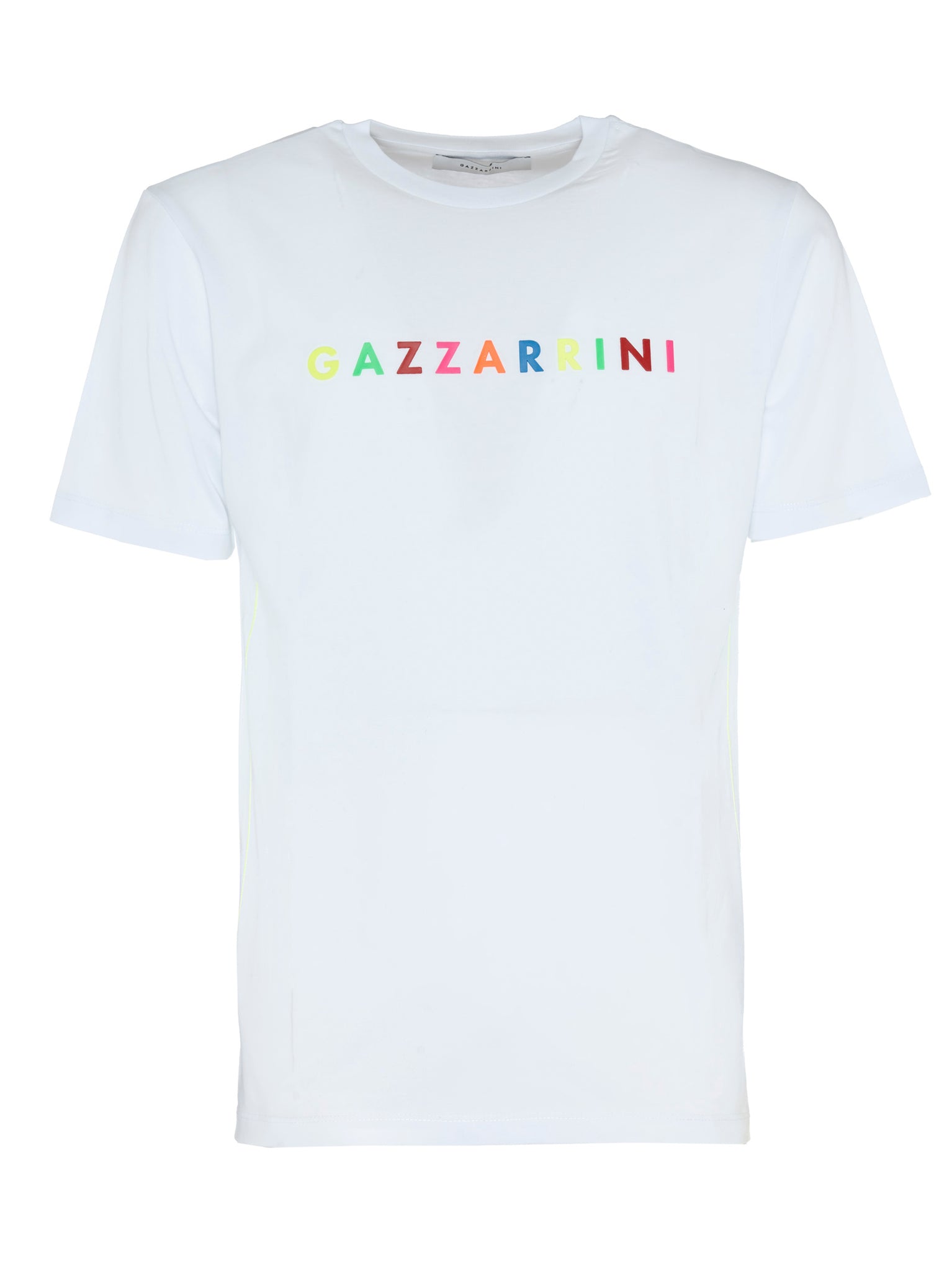 T-shirt bianca in cotone con stampa / Bianco - Ideal Moda