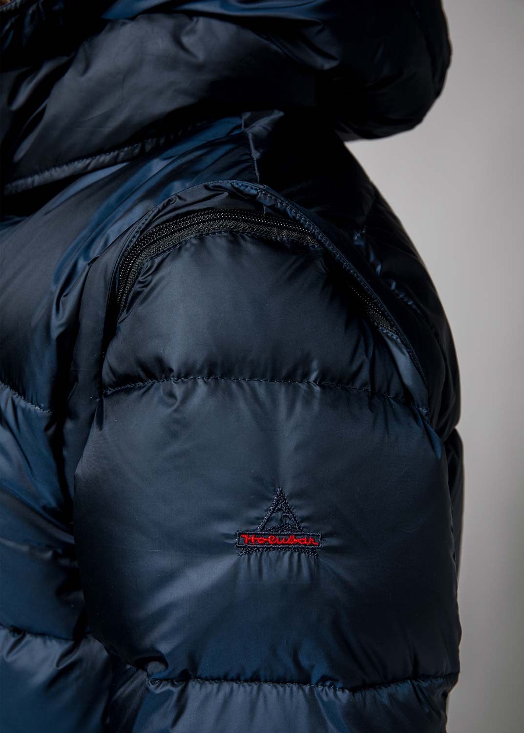 Piumino lunghezza media / Blu - Ideal Moda