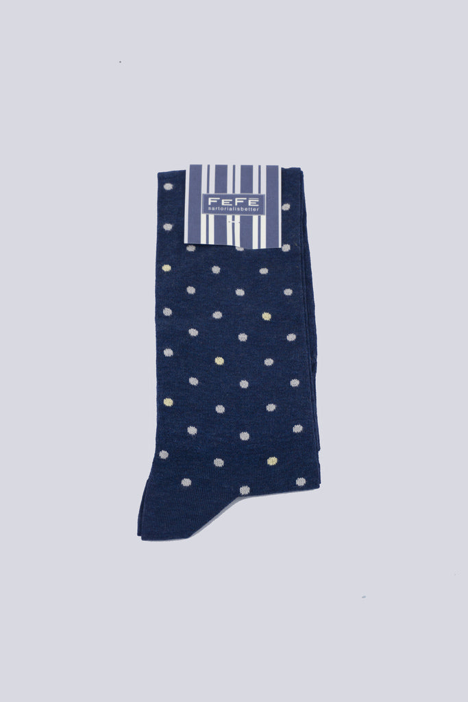 Calzino Uomo in Cotone / Blu - Ideal Moda