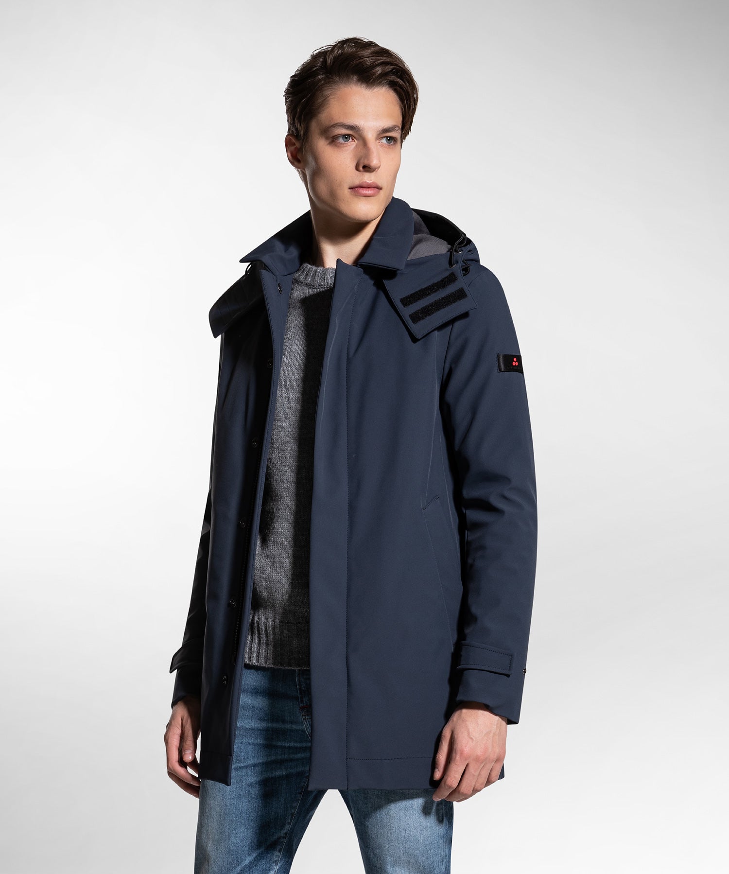 Trench Urban Active Coat / Blu - Ideal Moda