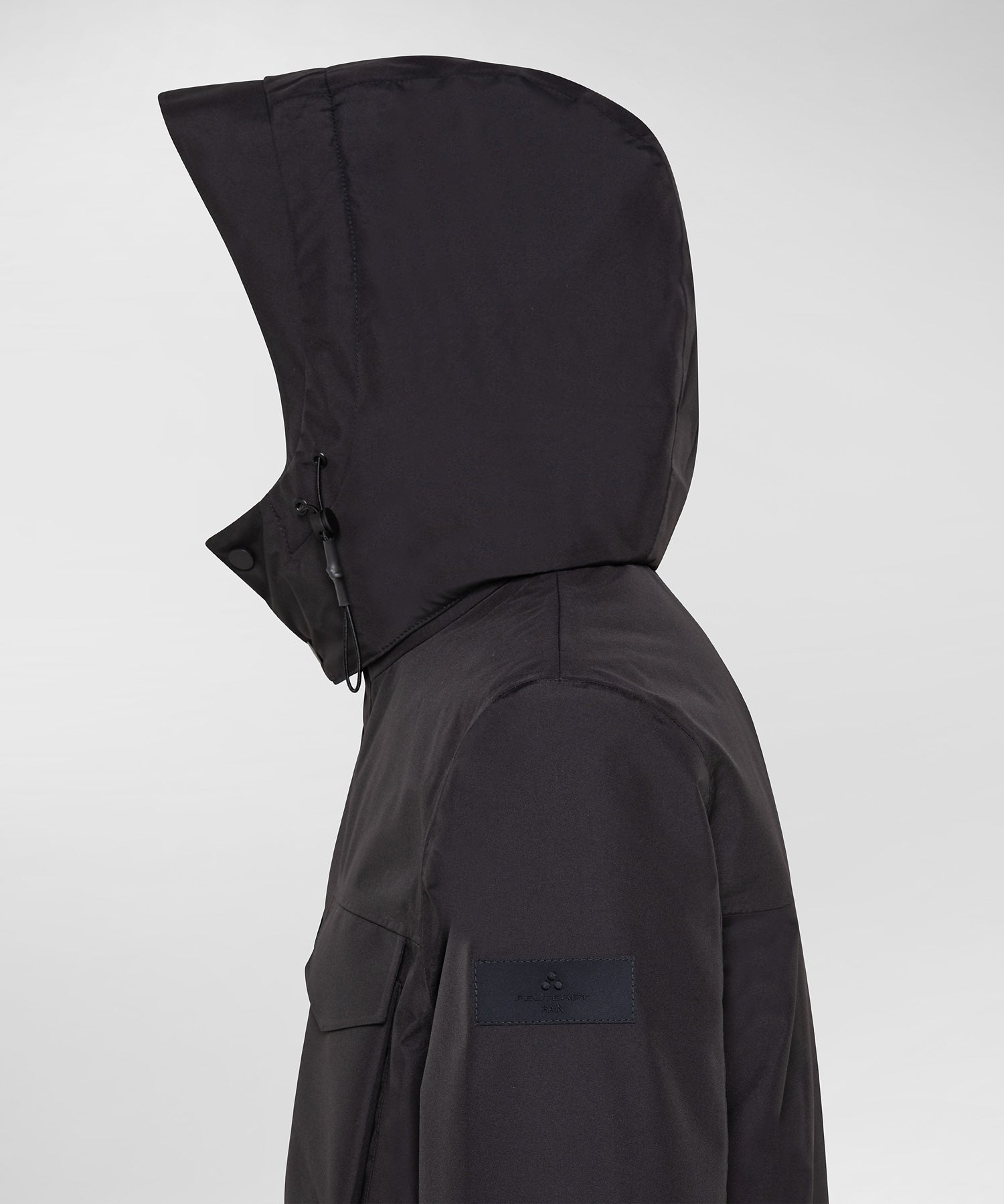 Field Jacket Antipioggia e Antivento / Nero - Ideal Moda