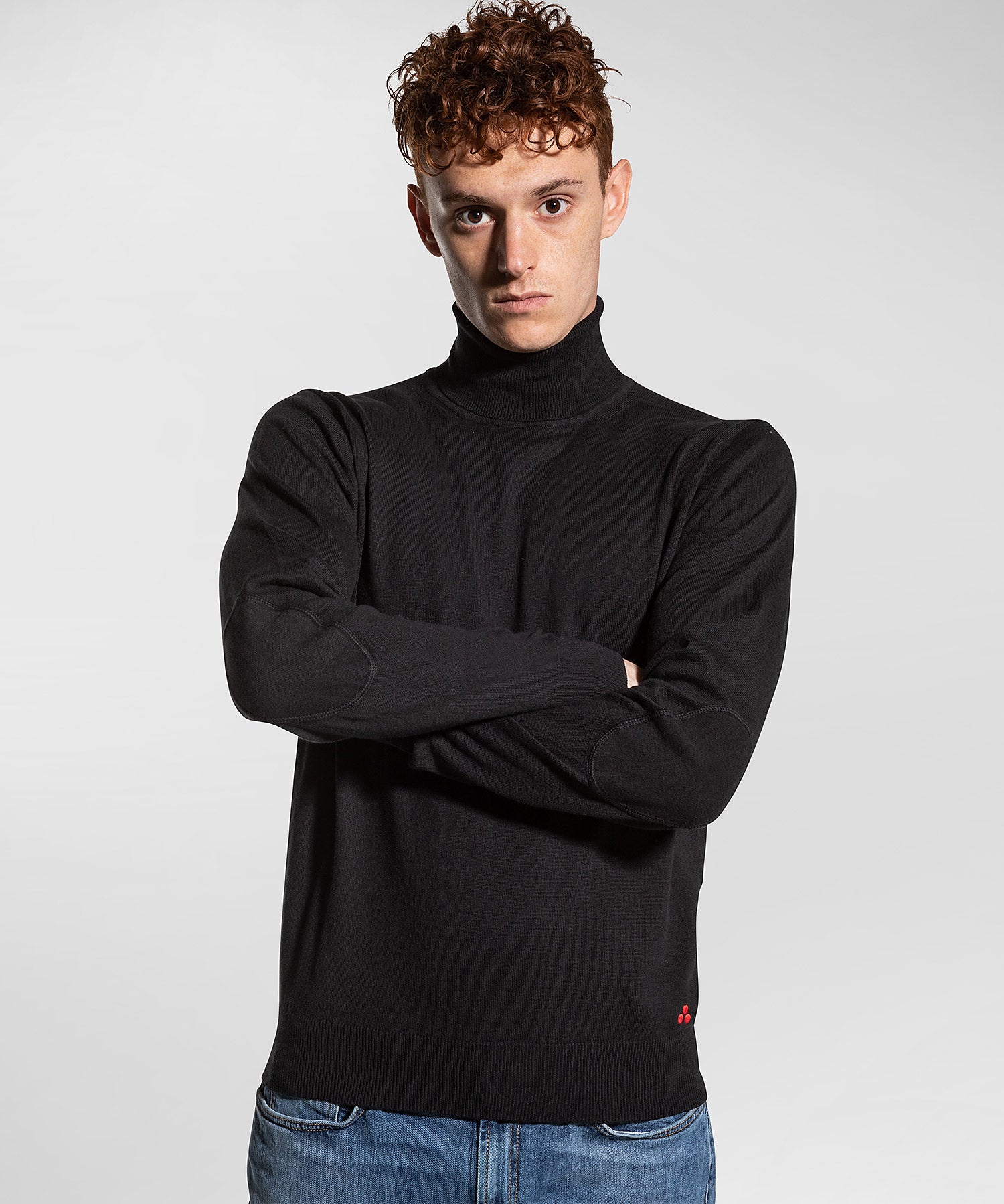 Maglia Tricot Cotone e Lana / Nero - Ideal Moda