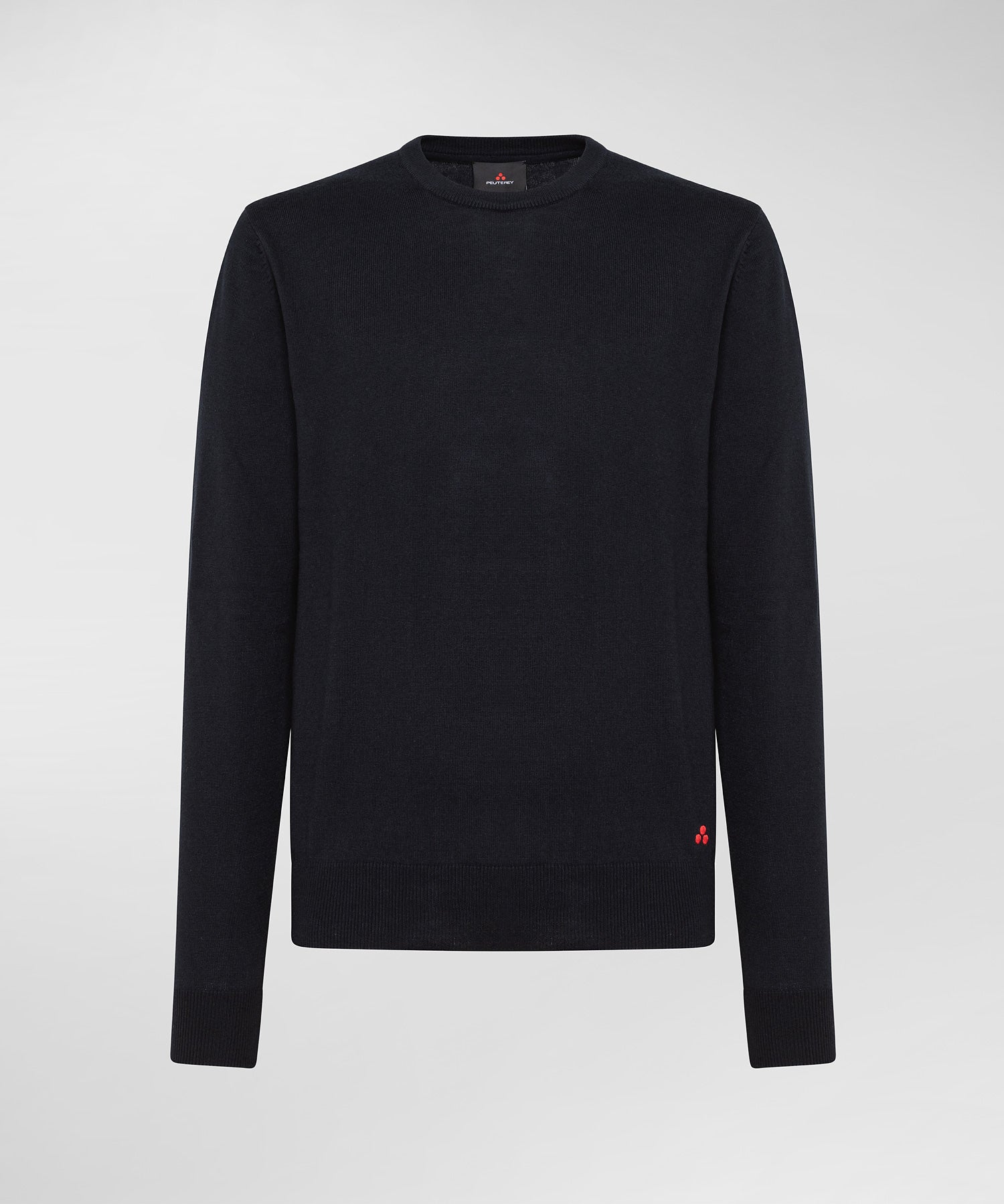 Maglia in Tricot Cotone e Lana / Blu - Ideal Moda