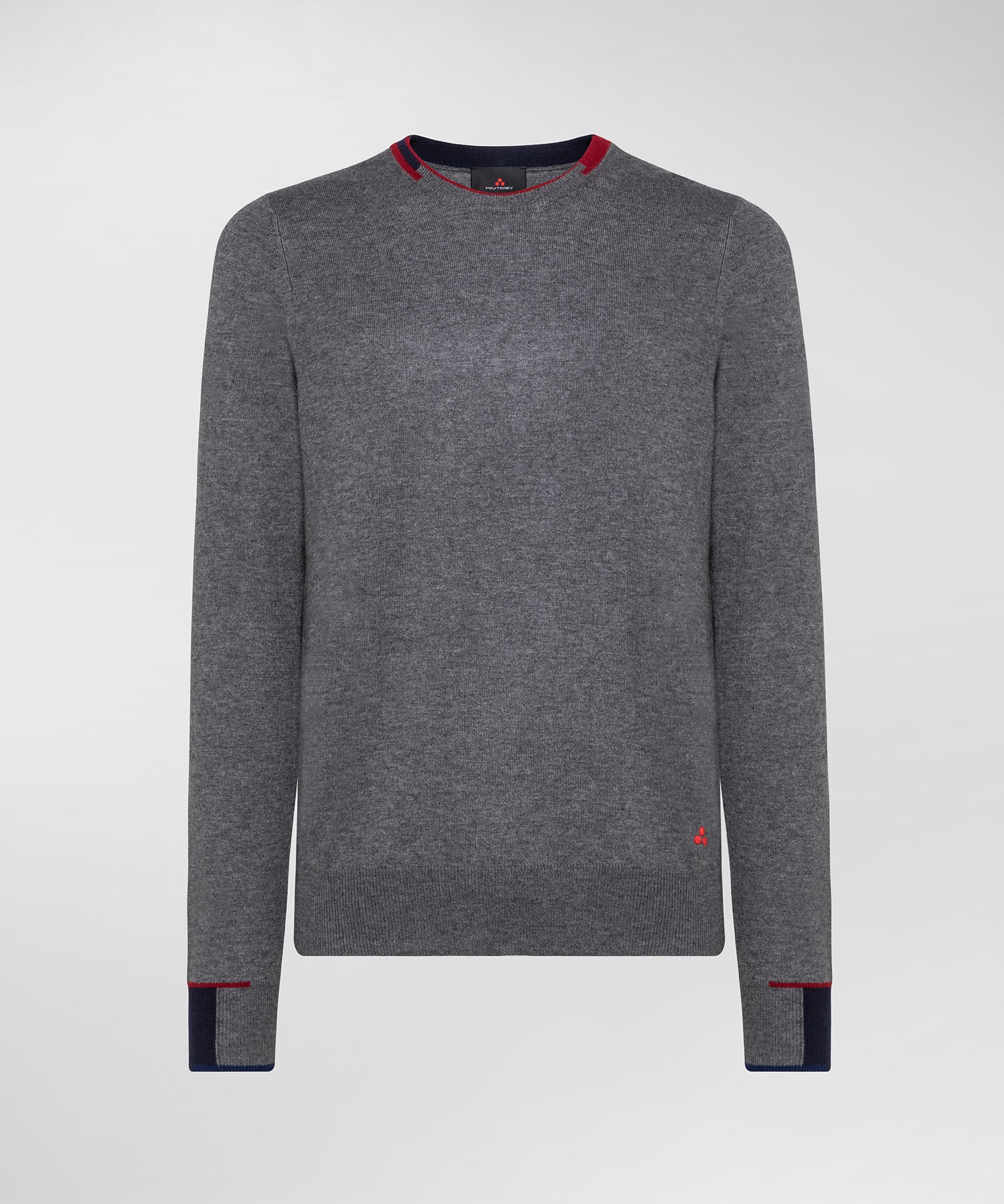 Maglia Slim in Misto lana / Grigio - Ideal Moda