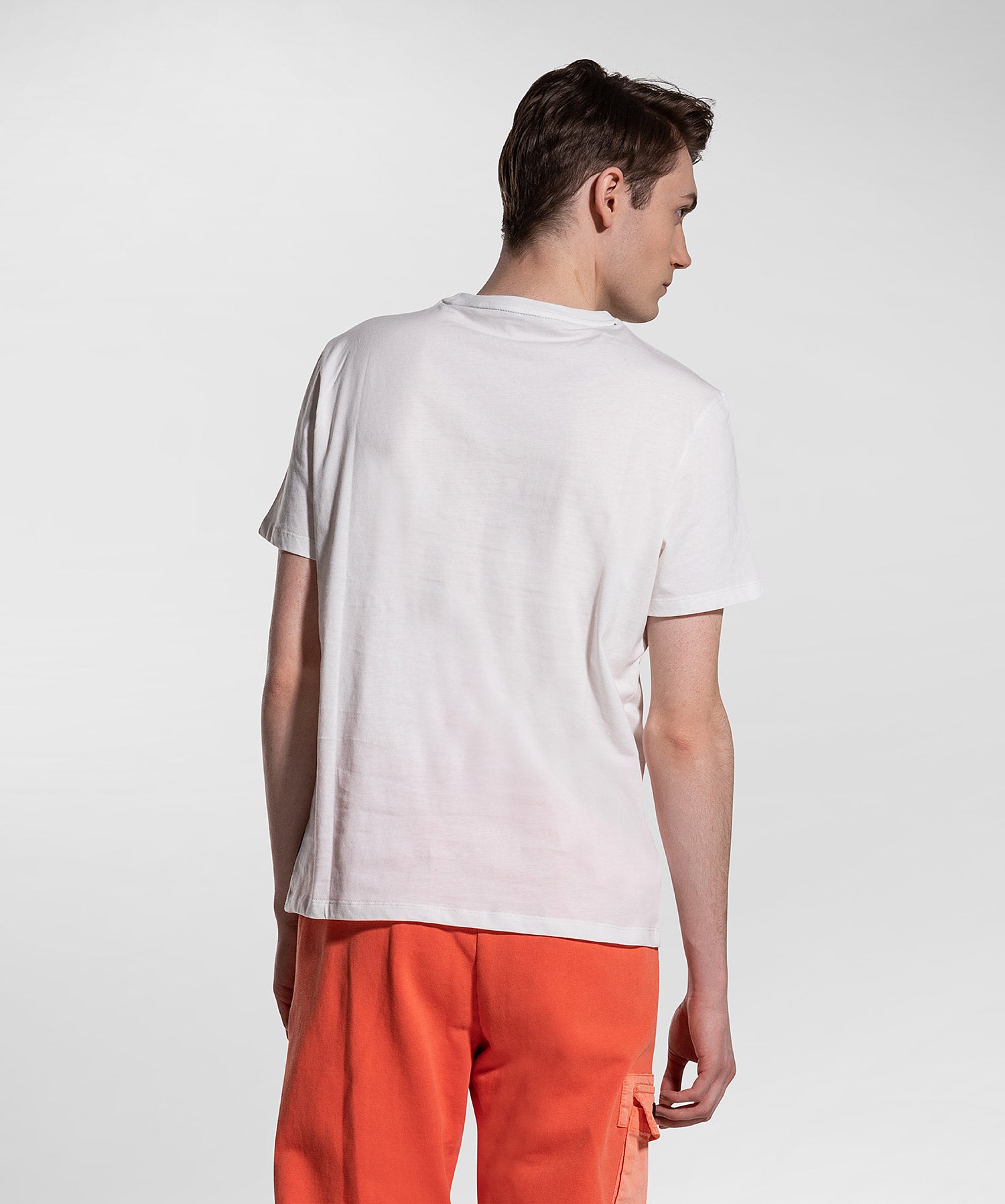 T-shirt con stampa serigrafica / Bianco - Ideal Moda