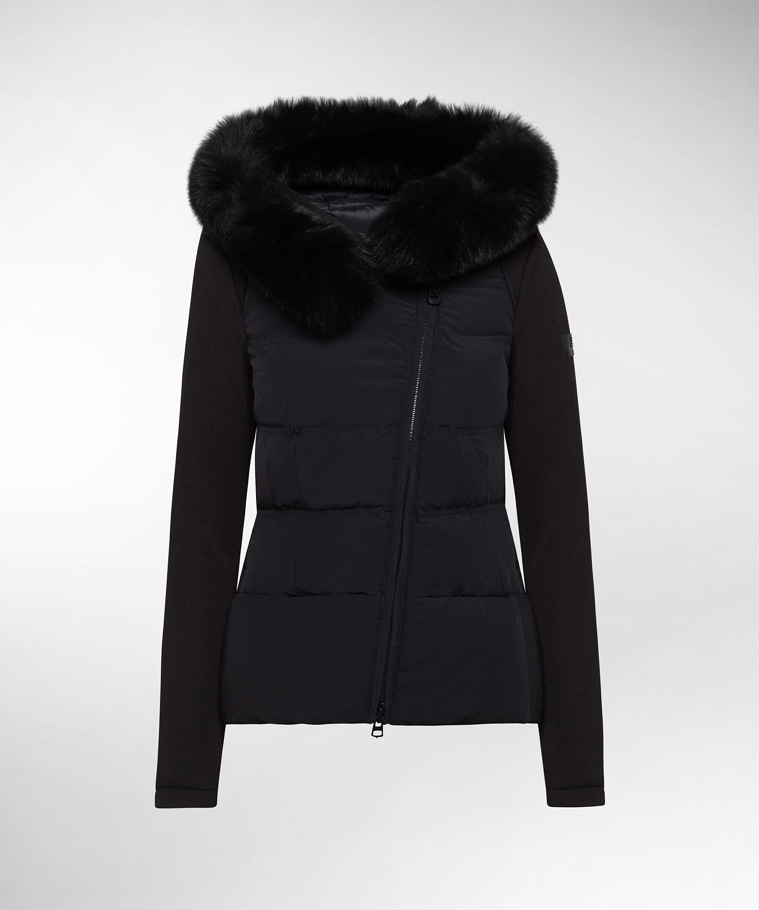 Piumino Bistretch e Slim / Nero - Ideal Moda
