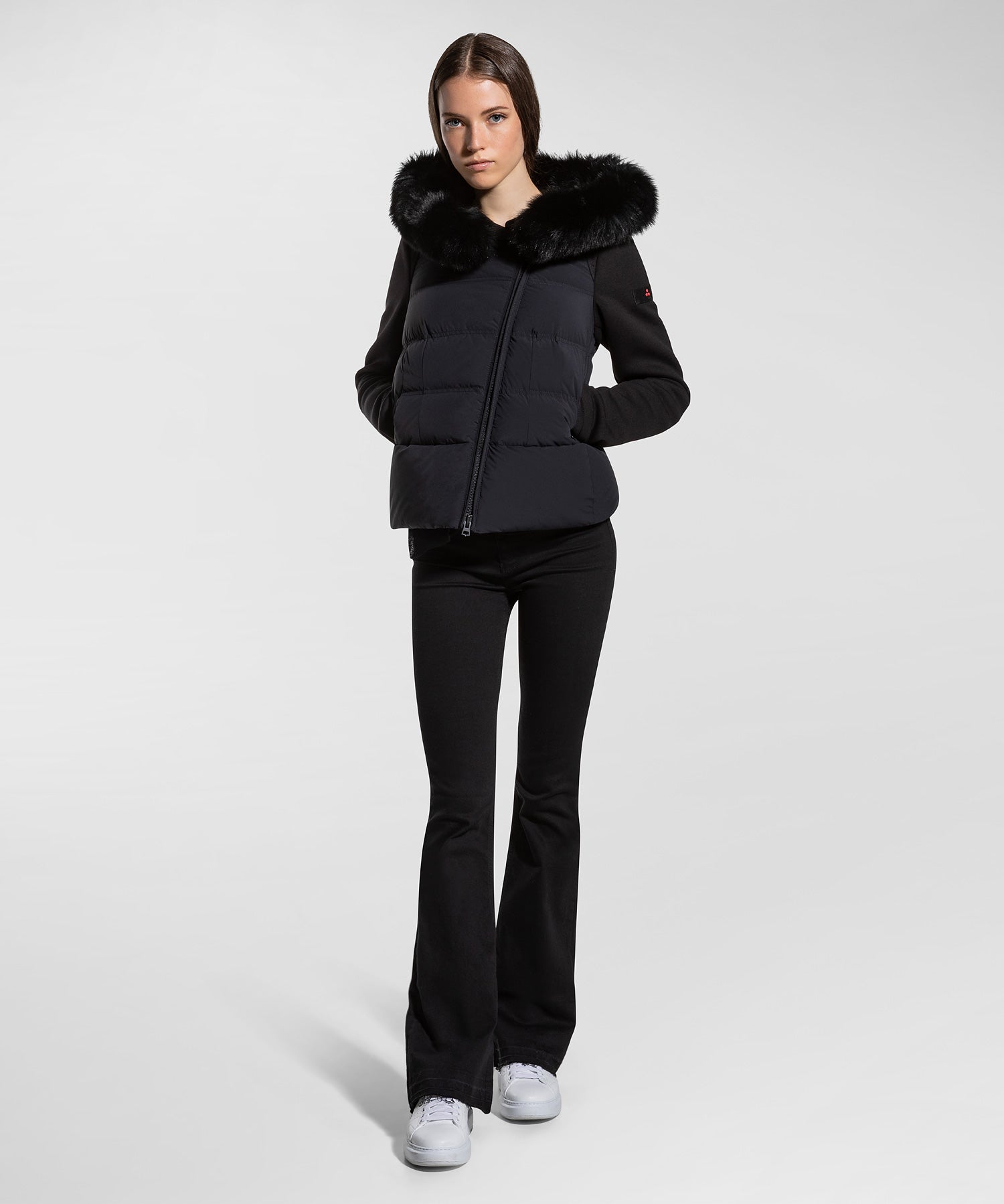 Piumino Bistretch e Slim / Nero - Ideal Moda
