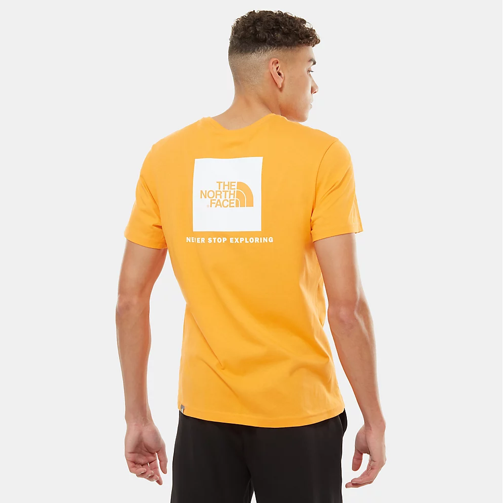 T-Shirt uomo redbox / Arancione - Ideal Moda