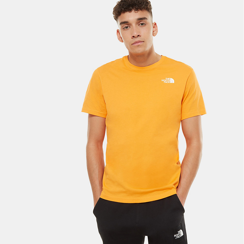 T-Shirt uomo redbox / Arancione - Ideal Moda