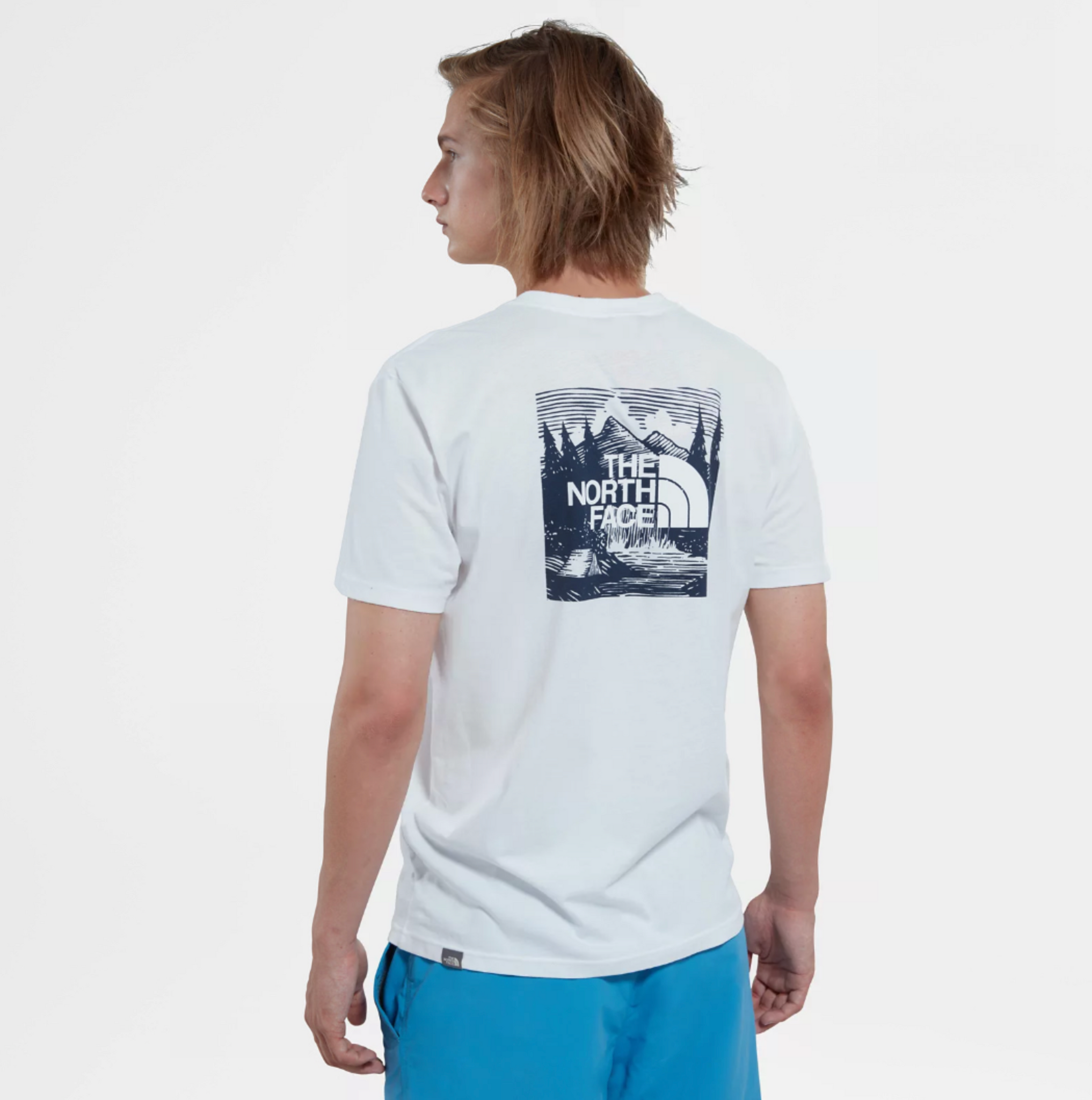 T-Shirt uomo redbox celebration / Bianco - Ideal Moda
