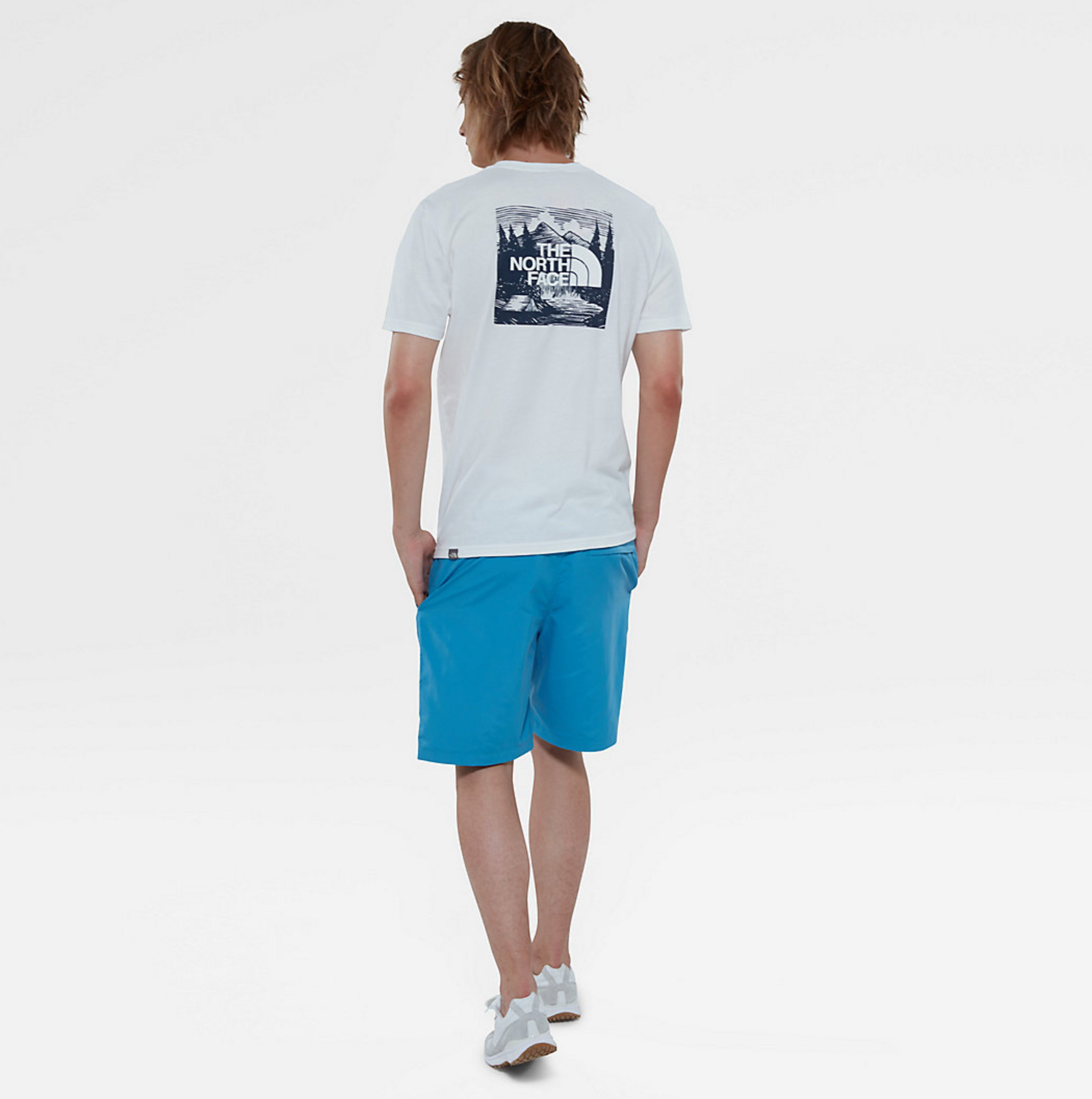 T-Shirt uomo redbox celebration / Bianco - Ideal Moda