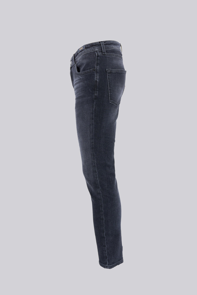 Jeans 5 Tasche / Grigio - Ideal Moda