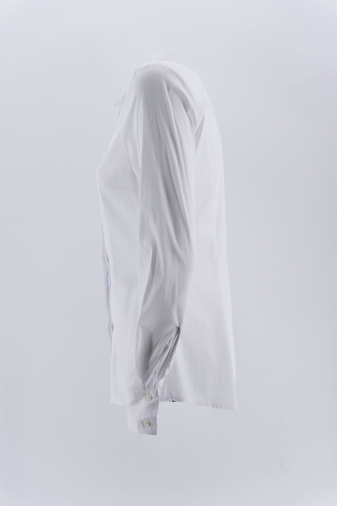 Camicia con Applicazione / Bianco - Ideal Moda