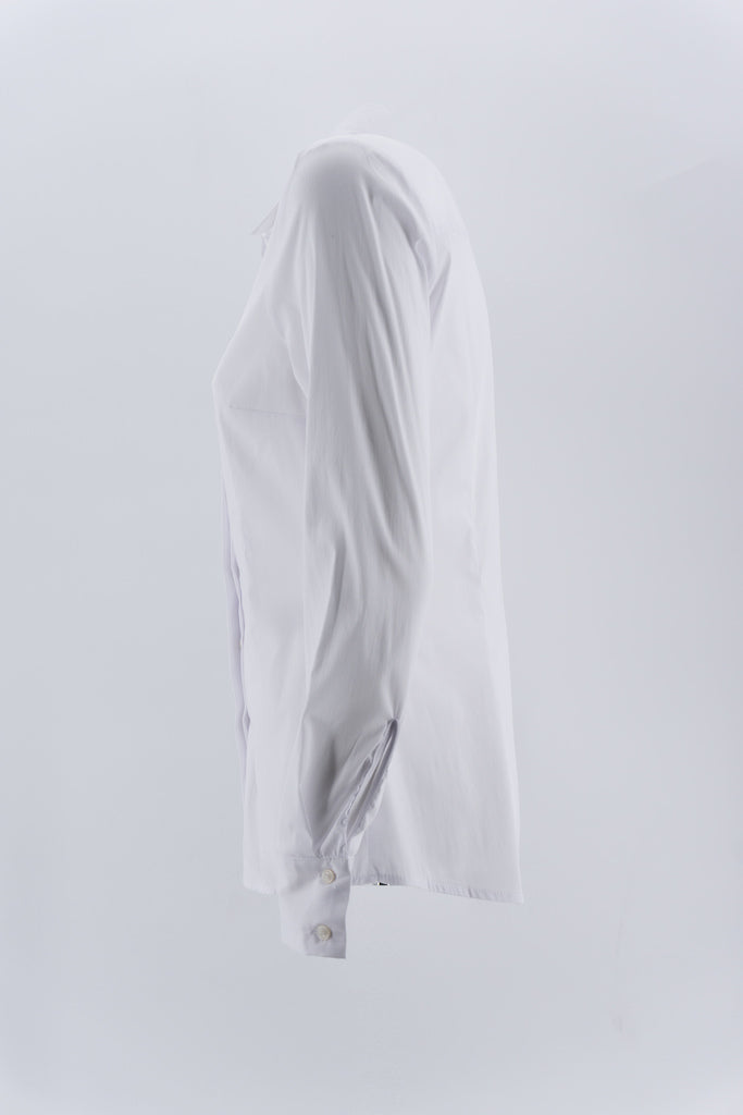 Camicia con Applicazione / Bianco - Ideal Moda