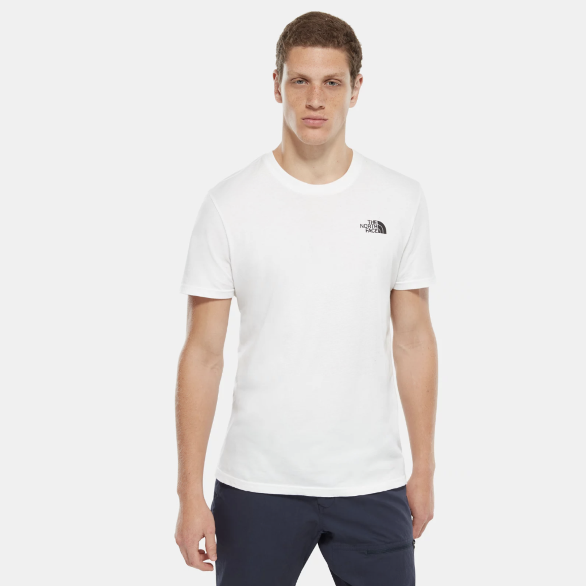 T-Shirt Simple Dome / Bianco - Ideal Moda