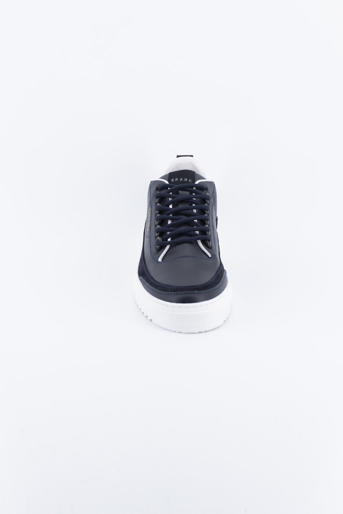 Sneaker in Nappa / Blu - Ideal Moda