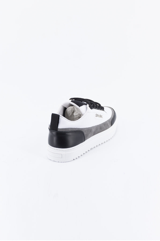 Sneaker in Nappa / Bianco - Ideal Moda