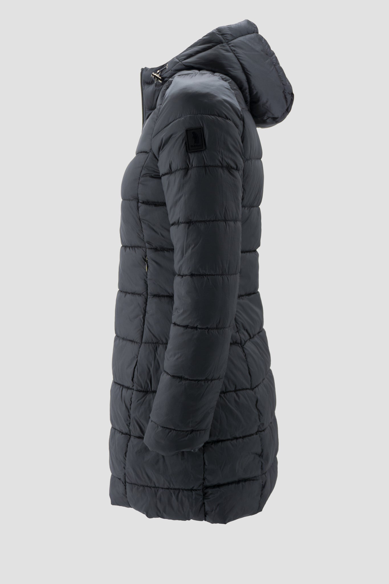 Piumino Lungo Reversibile / Grigio - Ideal Moda
