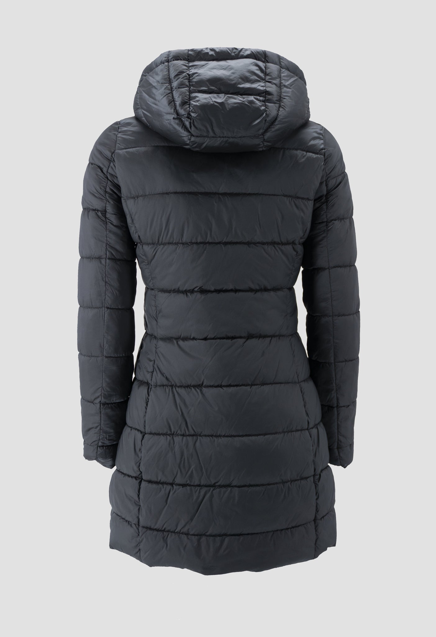 Piumino Lungo Reversibile / Grigio - Ideal Moda