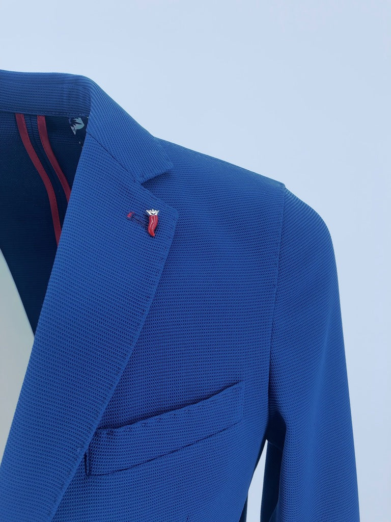 Giacca Monopetto/ Blu - Ideal Moda