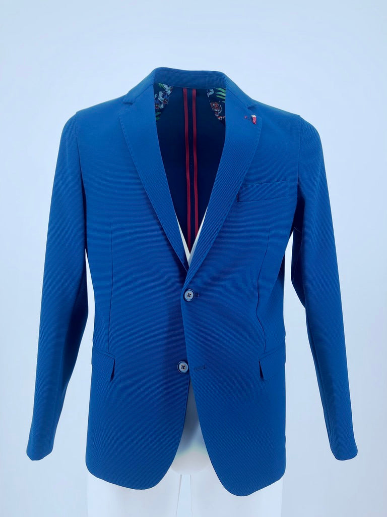 Giacca Monopetto/ Blu - Ideal Moda