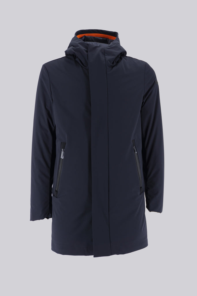 Giaccone City Rain Parka / Blu - Ideal Moda