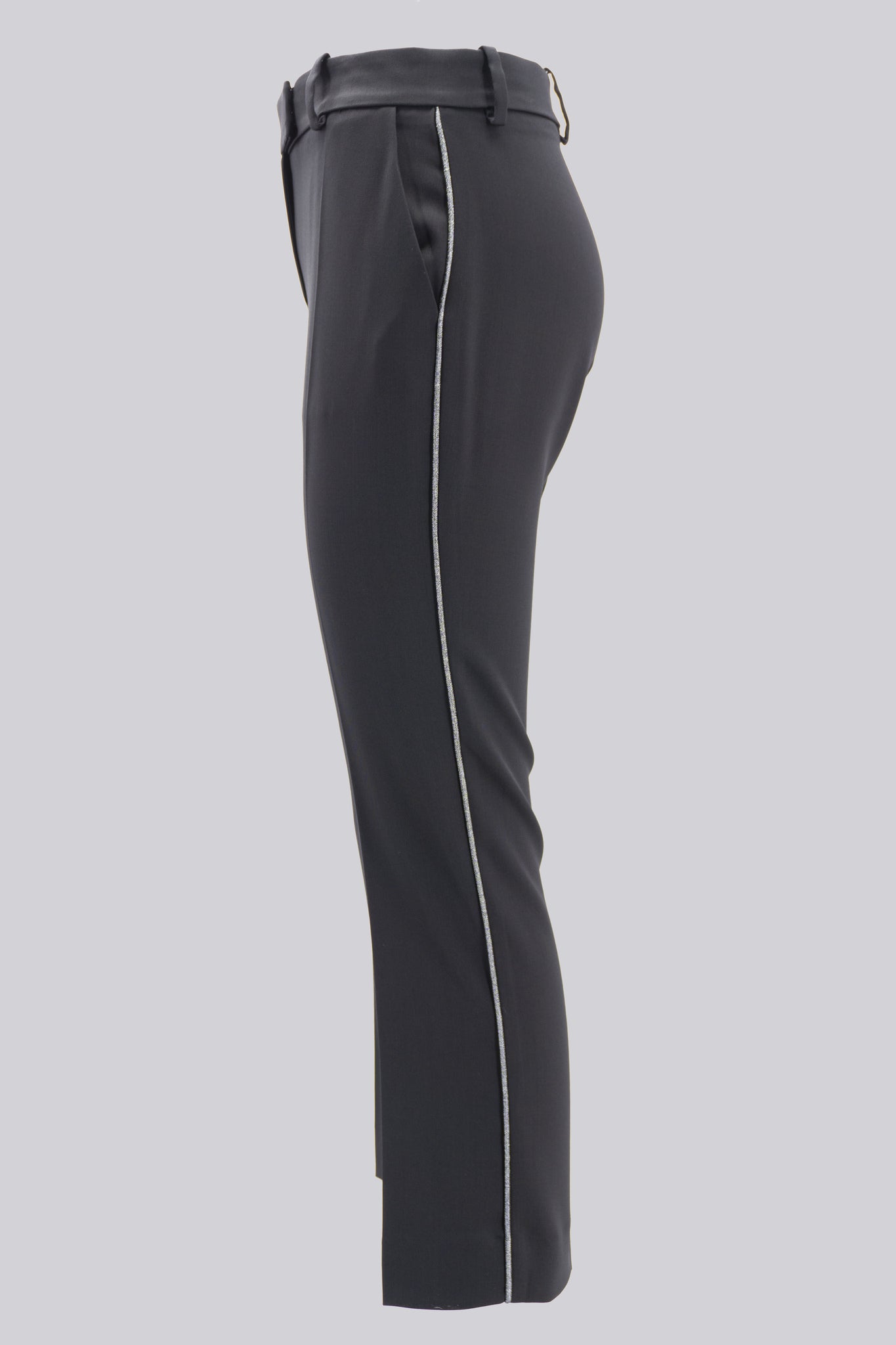 Pantalone Chino Classico / Nero - Ideal Moda