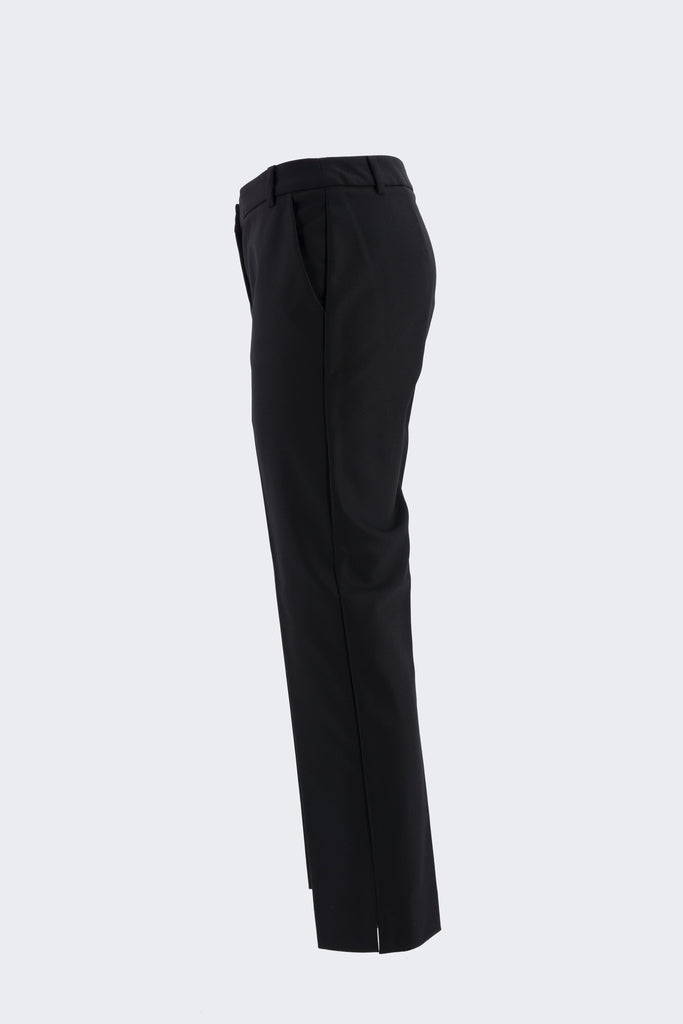 Pantalone Classico Slim / Nero - Ideal Moda