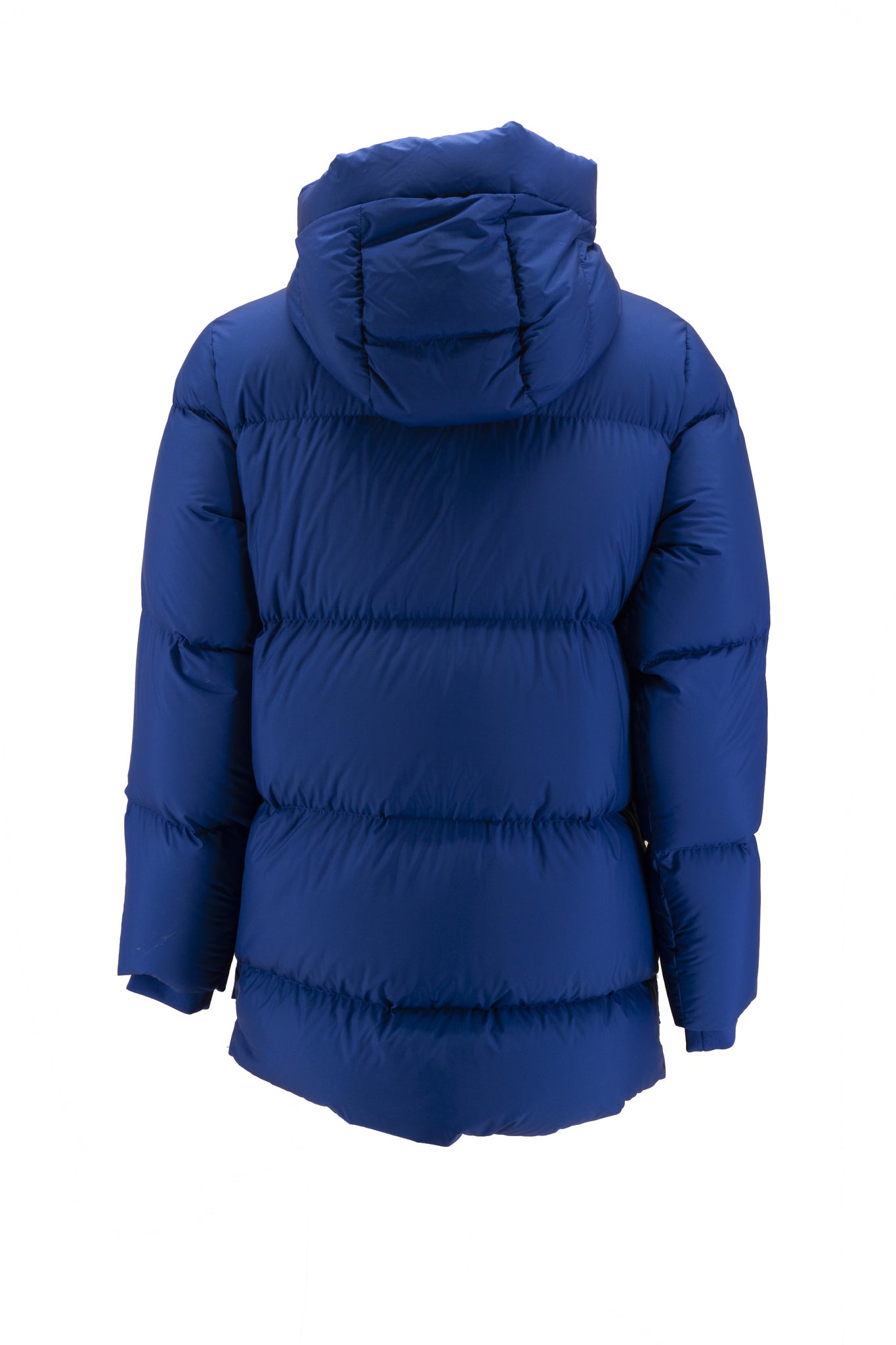 Parka in tessuto idrorepellente / Blu - Ideal Moda