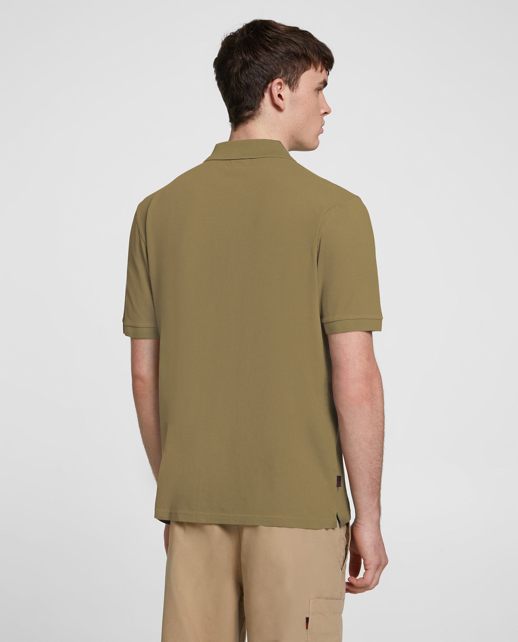 Polo in cotone stretch / Beige - Ideal Moda